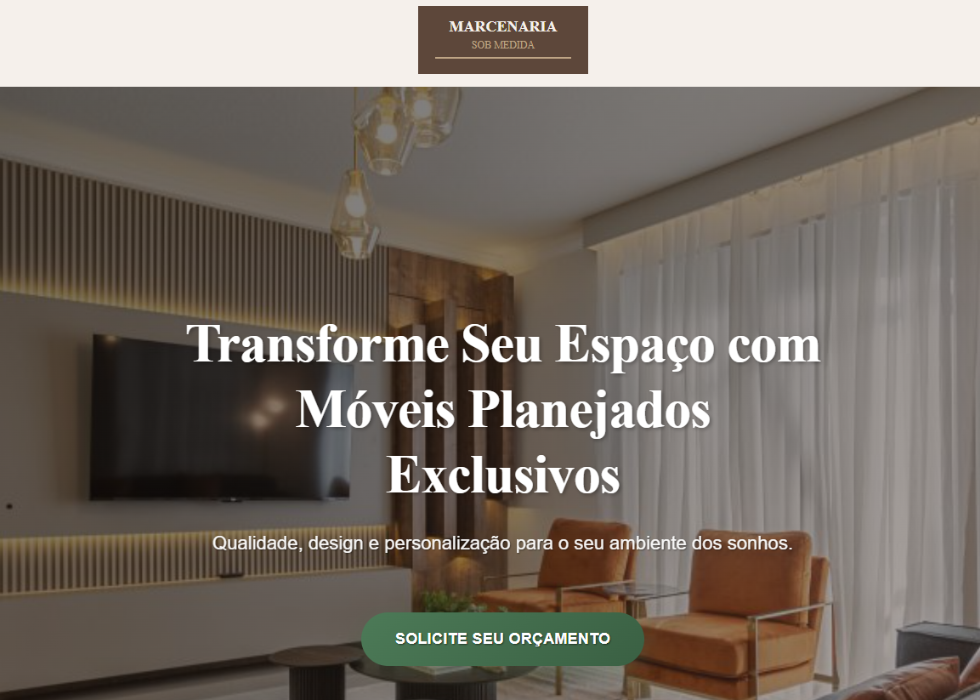 Site de Marcenaria
